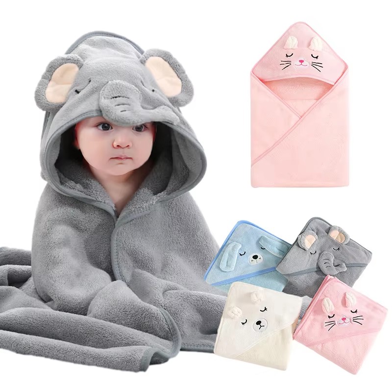 Cartoon babybadhanddoeken Zach - Baby Nursery Items recensie en prijs