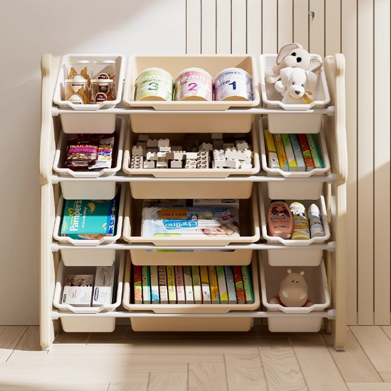 Vloerstaande kinderspeelgoedor - Baby Nursery Bookshelf recensie en prijs