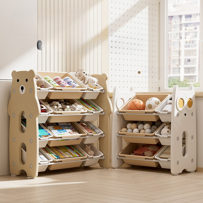 Vloerstaande kinderspeelgoedor - Baby Nursery Bookshelf recensie en prijs