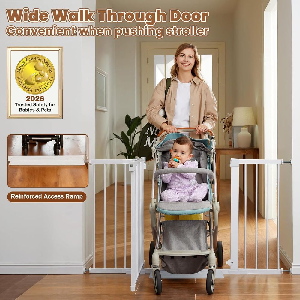 Babyhek extra breed, 75-130 cm - Baby Gate Extra Wide recensie en prijs