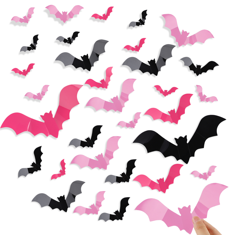 24/48 Stuks Halloween Roze Vle - Baby Nursery Vinyl recensie en prijs