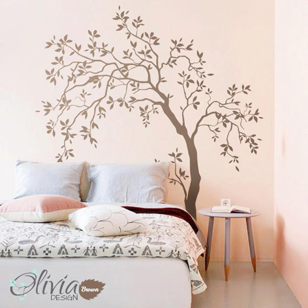 Grote boom muursticker babykam - Baby Nursery Panelling recensie en prijs