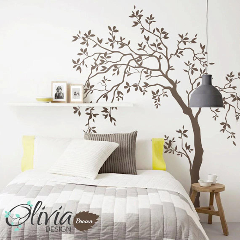 Grote boom muursticker babykam - Baby Nursery Panelling recensie en prijs