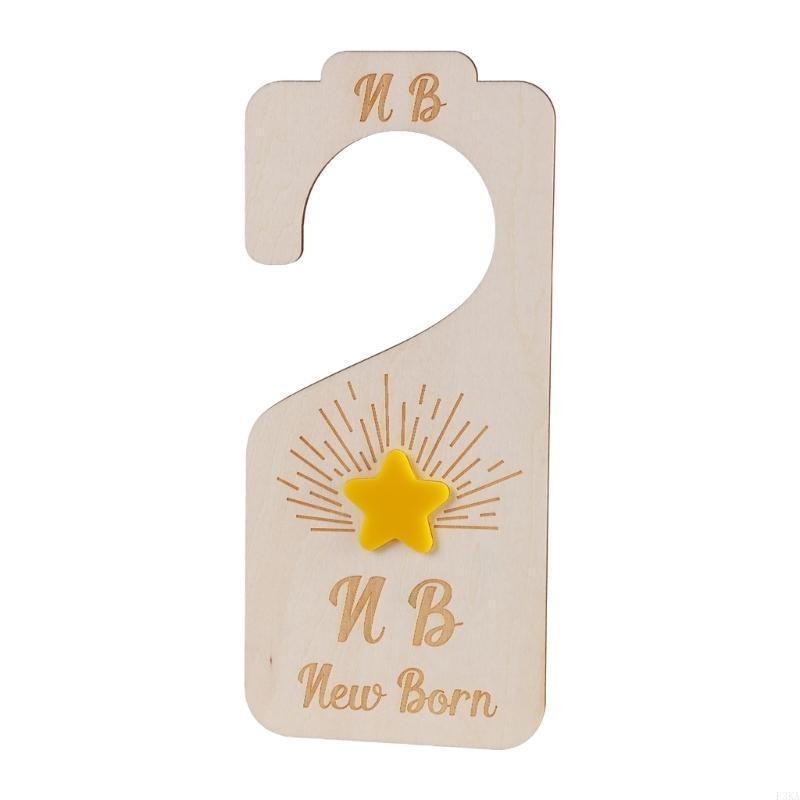 Set 7 houten babyhangerverdele - Baby Nursery Wardrobe recensie en prijs