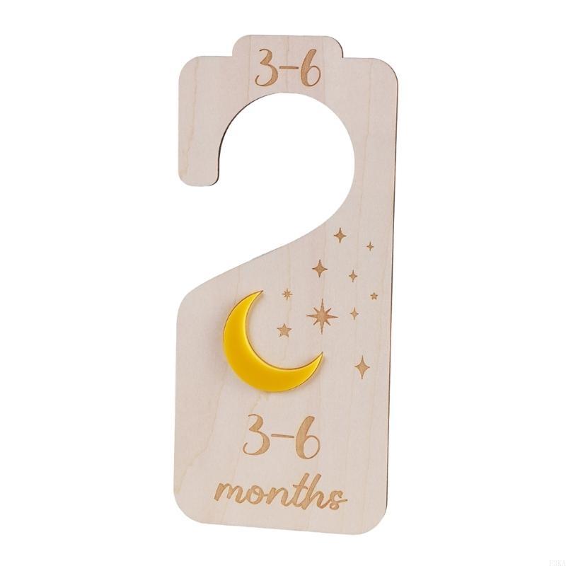 Set 7 houten babyhangerverdele - Baby Nursery Wardrobe recensie en prijs