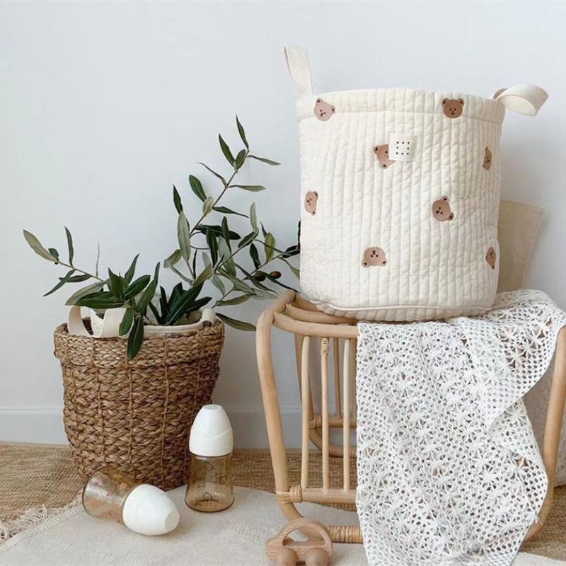 Schattige beer borduurwerk lui - Baby Nursery Wardrobe recensie en prijs