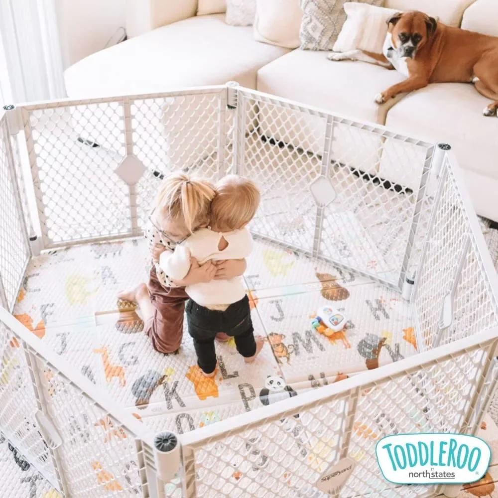 # Voor Superyard 6-paneels bab - Baby Gate Extra Wide recensie en prijs