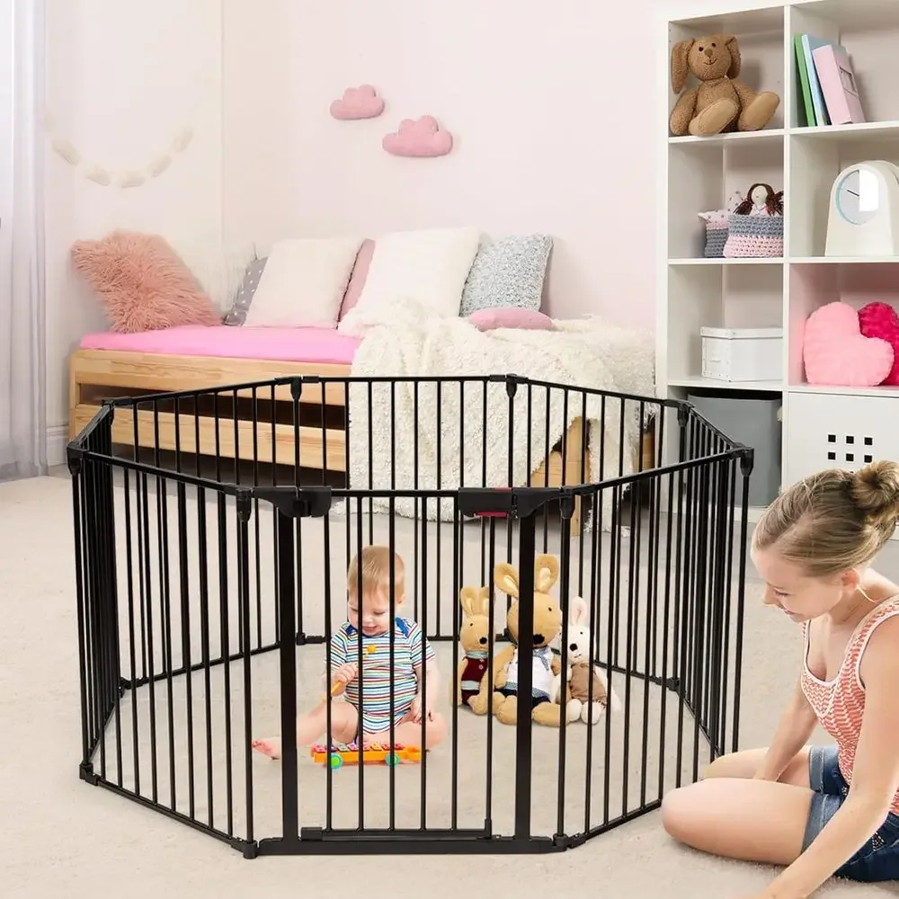 8-delige verstelbare extra bre - Baby Gate Extra Wide recensie en prijs