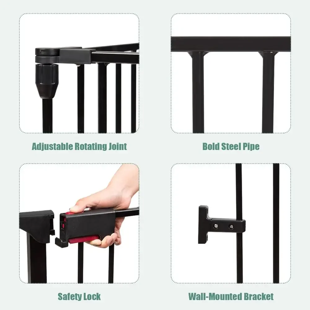 8-delige verstelbare extra bre - Baby Gate Extra Wide recensie en prijs