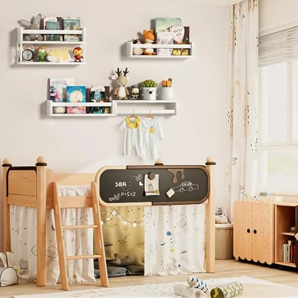 QimCoor kinderkamer boekenplan - Baby Nursery Bookshelf recensie en prijs