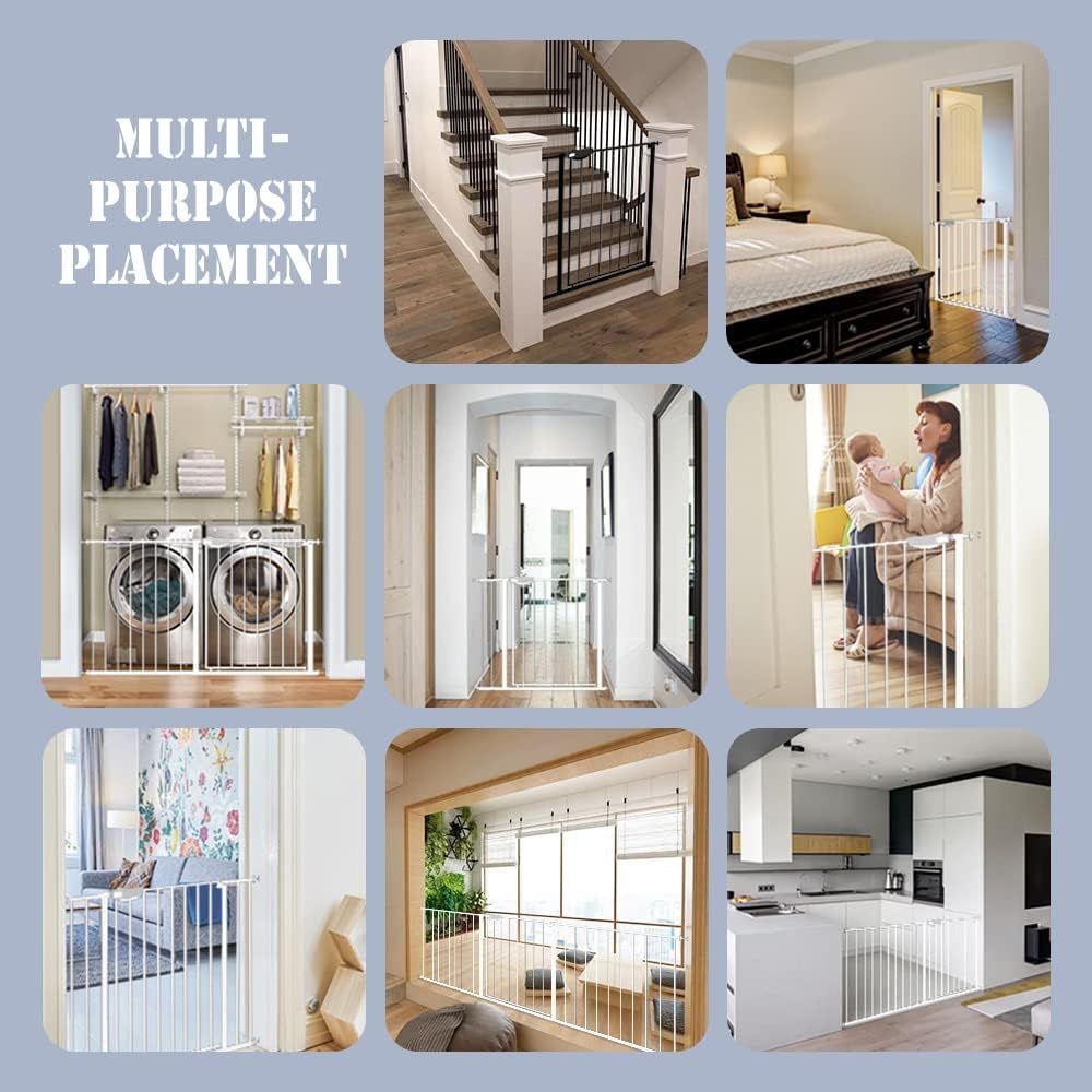 Drievoudig vergrendelbare baby - Baby Gate Extra Wide recensie en prijs