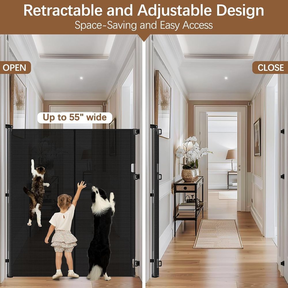 Versterkte 60 inch extra hoge  - Baby Gate Extra Wide recensie en prijs