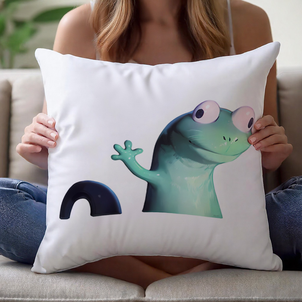 Leuke Cartoon Kikker Kussenslo - Baby Nursery Themes Boy recensie en prijs
