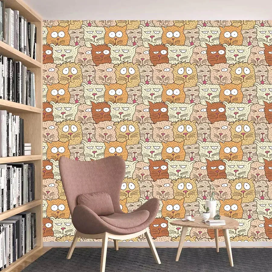 Custom Cartoon Waterdicht Peel - Baby Nursery Peel And Stick Wallpaper recensie en prijs