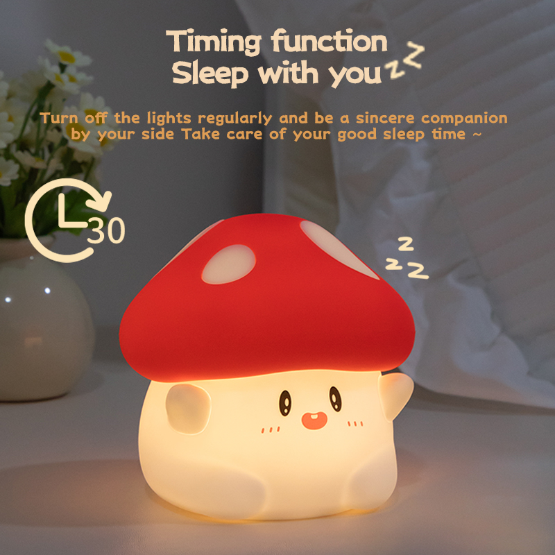 Paddestoel Nachtlampje LED Opl - Baby Nursery Table recensie en prijs