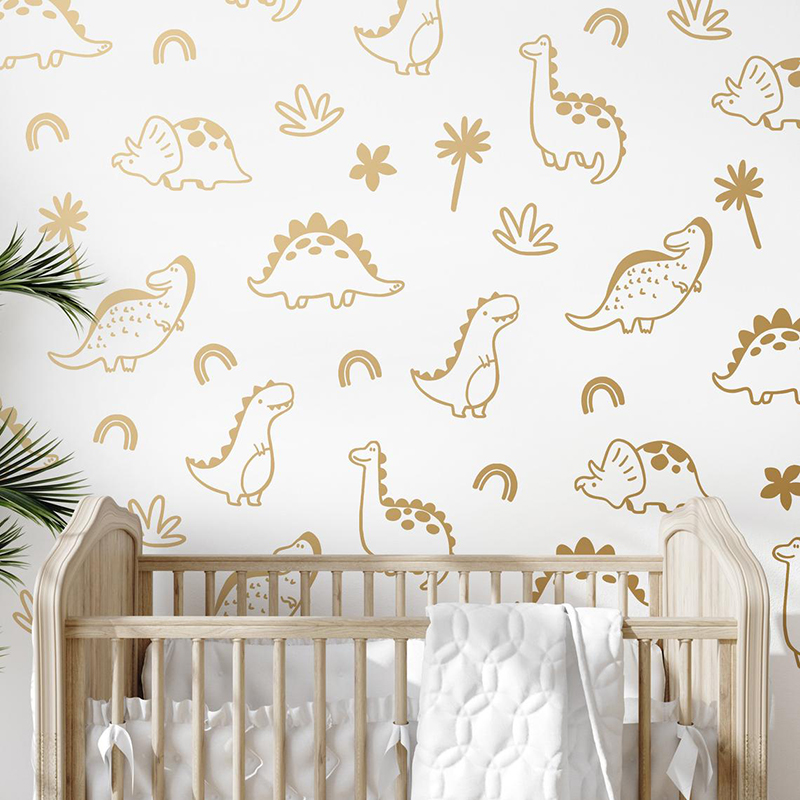 Geometrische dinosaurus boom r - Baby Nursery Panelling recensie en prijs