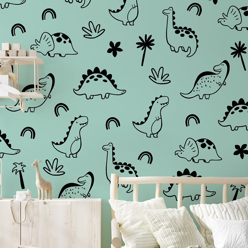 Geometrische dinosaurus boom r - Baby Nursery Panelling recensie en prijs