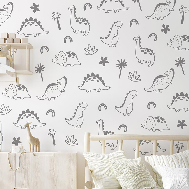 Geometrische dinosaurus boom r - Baby Nursery Panelling recensie en prijs