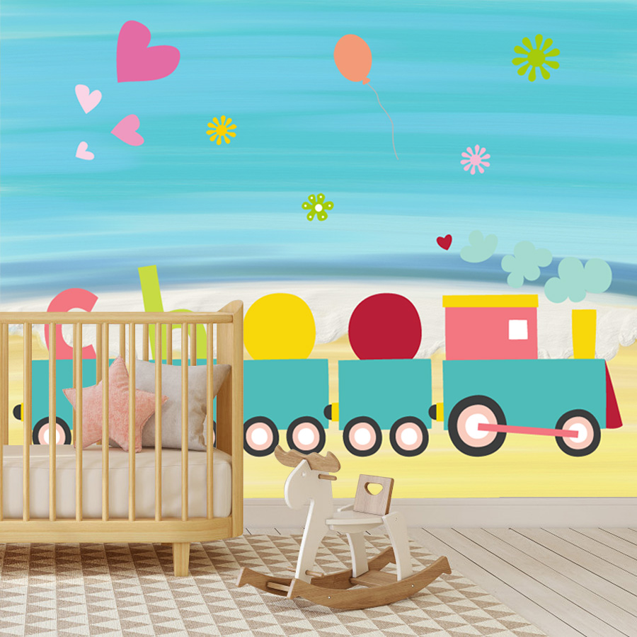 Op maat gemaakt, eenvoudig aan - Baby Nursery Peel And Stick Wallpaper recensie en prijs