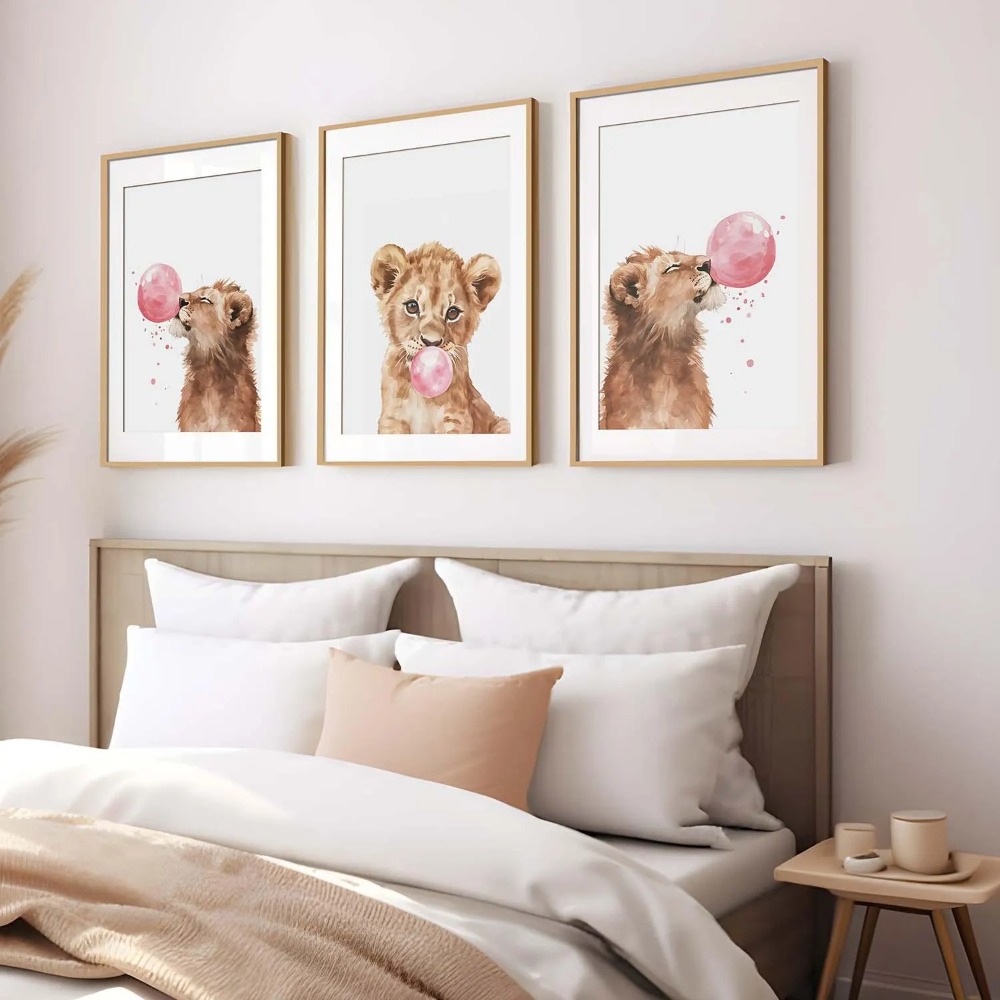 Leeuwenwelpen wanddecoratie se - Baby Nursery Jungle Theme recensie en prijs