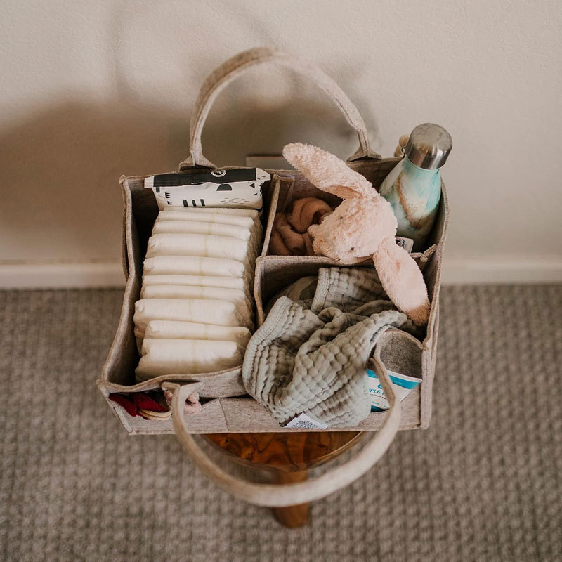 Luiercaddy - Opbergbak voor ki - Baby Nursery Organization Ideas recensie en prijs