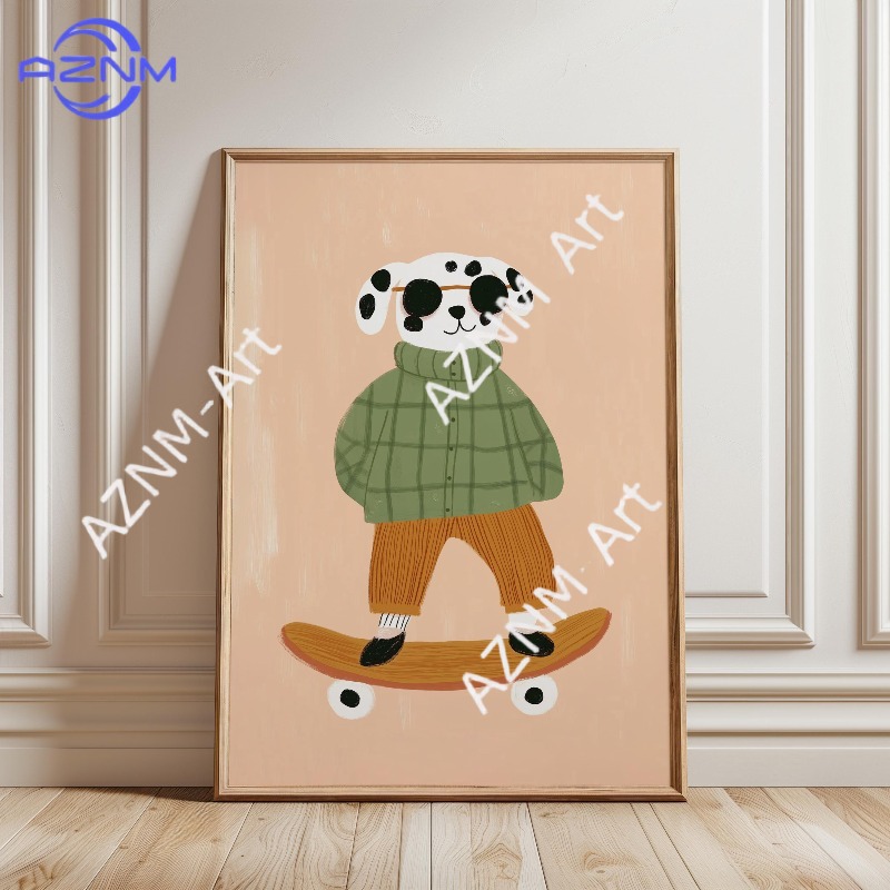 1PC Grappige Dieren Skateboard - Baby Nursery Items recensie en prijs