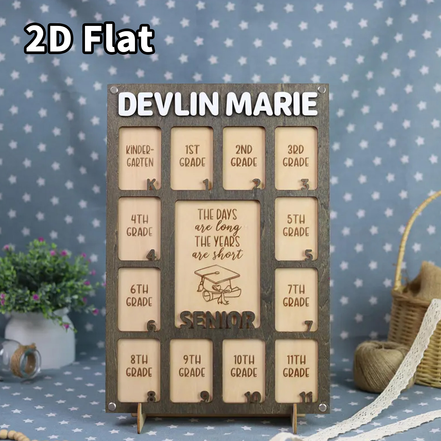 1Pc Custom Grade Fotolijst Hou - Baby Nursery Baby recensie en prijs