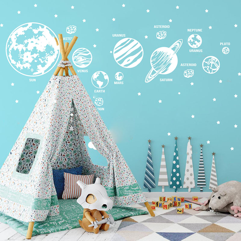 Grote Planeten Zonnestelsel Ru - Baby Nursery Panelling recensie en prijs