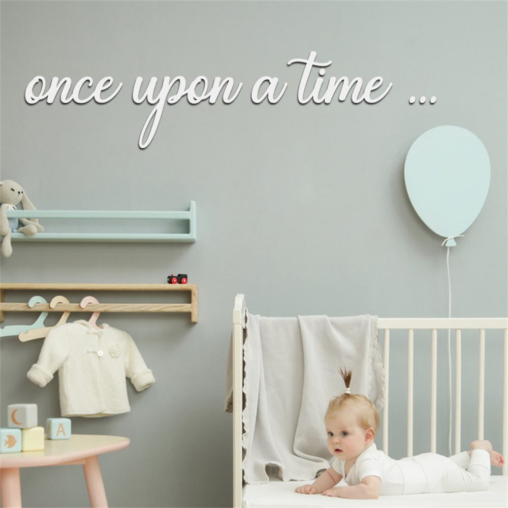 Eens Een Keer Kinderkamer Wand - Baby Nursery Bookshelf recensie en prijs