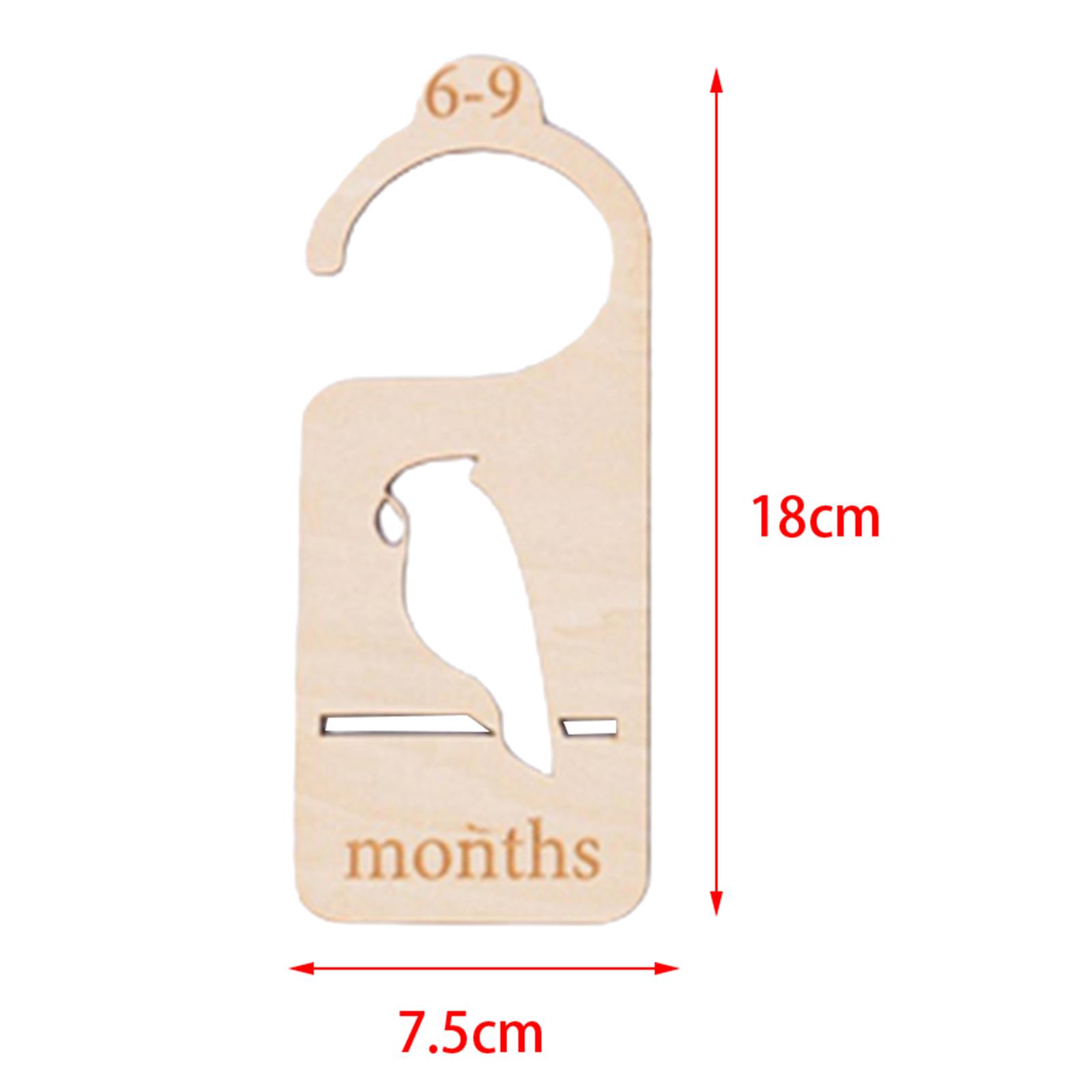 4x 8x houten babykastverdelers - Baby Nursery Wardrobe recensie en prijs