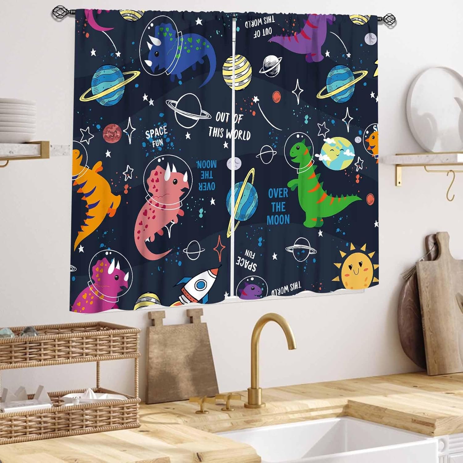 Dinosaurusgordijnen voor kinde - Baby Nursery Themes Boy recensie en prijs