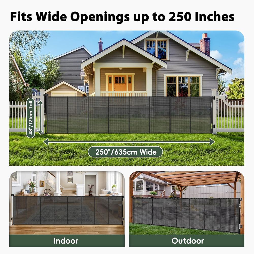 250 inch versterkte extra bred - Baby Gate Extra Wide recensie en prijs