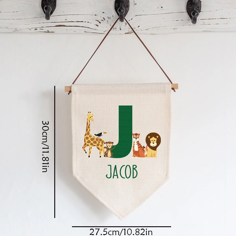Gepersonaliseerde naam Jungle  - Baby Nursery Jungle Animals recensie en prijs