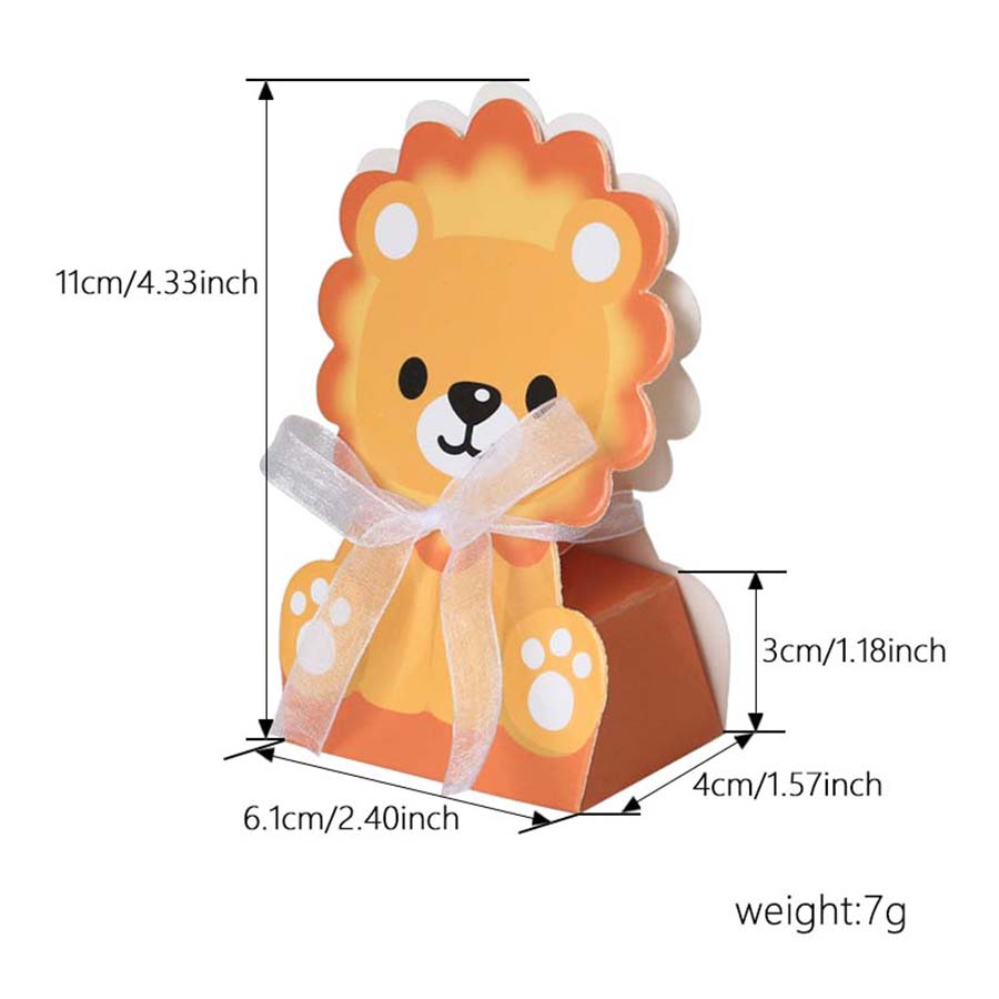 12 STKS Safari Dieren Gunstdoz - Baby Nursery Jungle Theme recensie en prijs