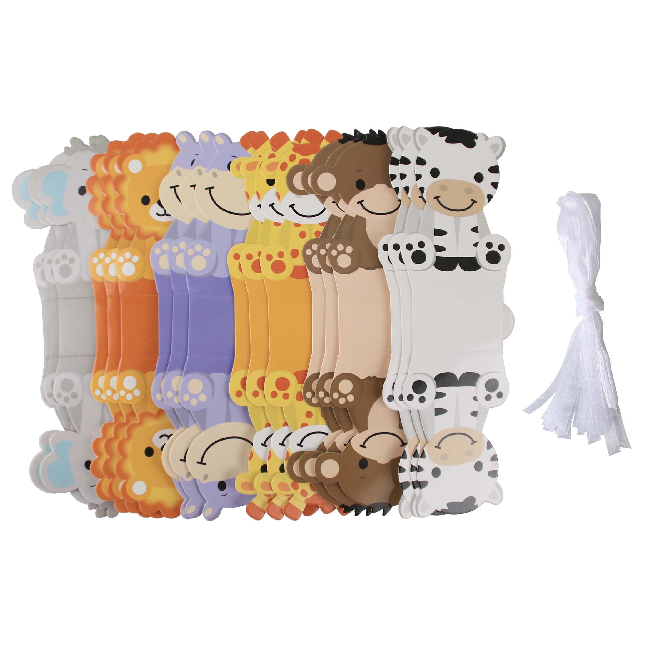 12 STKS Safari Dieren Gunstdoz - Baby Nursery Jungle Theme recensie en prijs