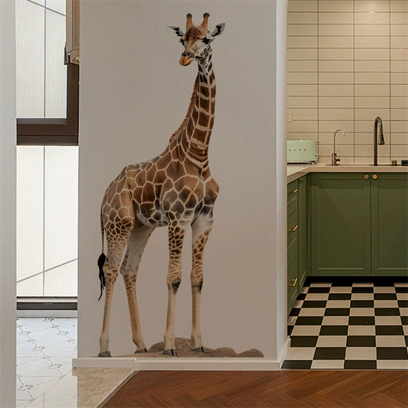 Grote Safari Dieren Giraffe St - Baby Nursery Wall Stickers recensie en prijs