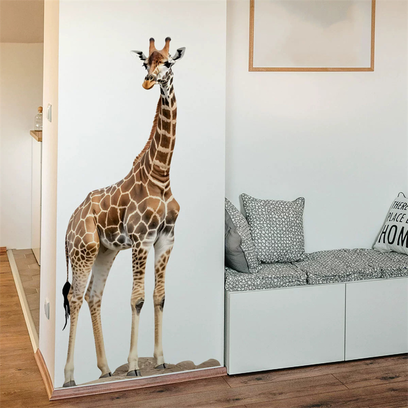 Grote Safari Dieren Giraffe St - Baby Nursery Wall Stickers recensie en prijs