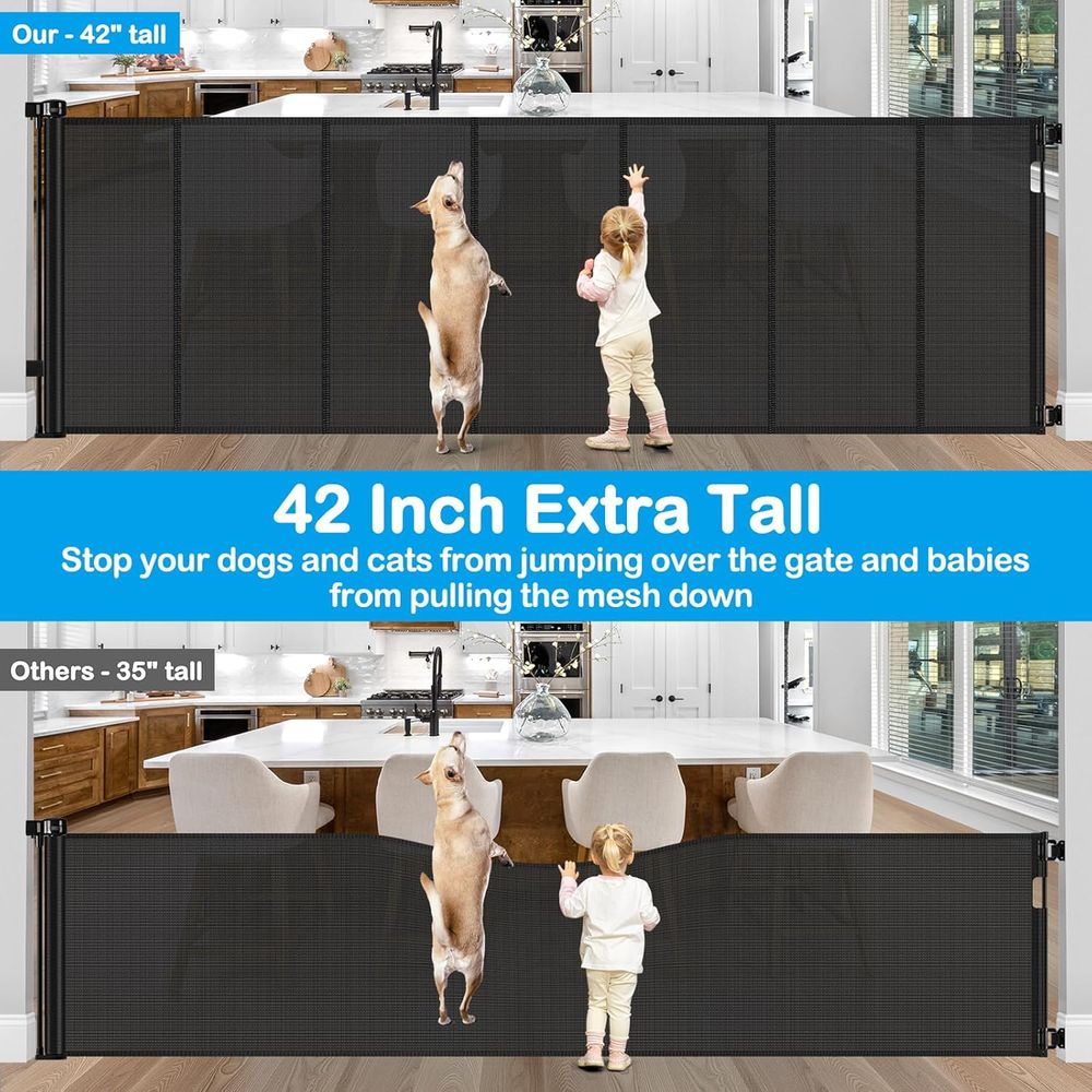 Versterkte 42 inch hoge x 120  - Baby Gate Extra Wide recensie en prijs